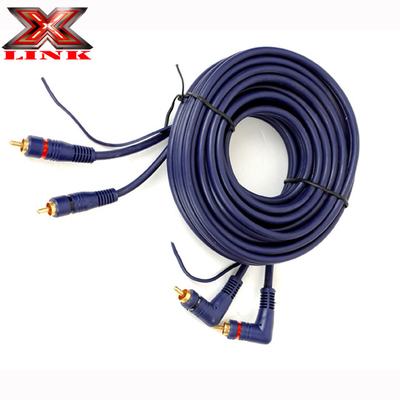 Αυτο RCA Audio Cable Y Adapter 0ft Προστατευμένα καλώδια RCA με υλικό μόνωσης PVC
