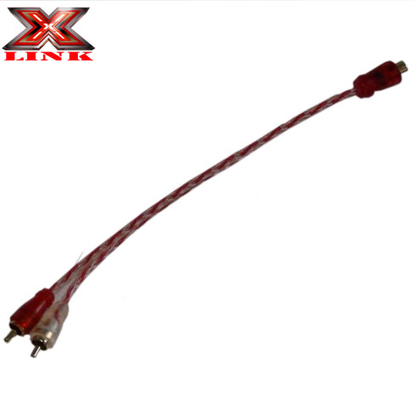 Αυτο RCA Audio Cable Y Adapter 0ft Προστατευμένα καλώδια RCA με υλικό μόνωσης PVC