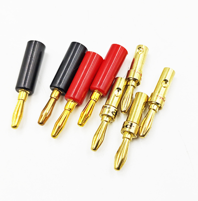 Διαφανές 14Gauge Banana Wire για Bi-Wire Bi-Amp HiFi Surround Sound 99,9% OFC χαλκό