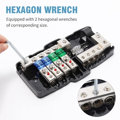 0 awg 12V Πολυλειτουργικό Μίνι ANL Πυροσβεστήρα Πλαίσιο Διανομής