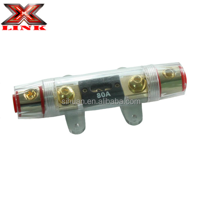 20A-300A AMP Αυτοκινητοκίνητο DC γυαλί ANL Maxi AGU Mini Inline Fuse Holder Διανομή μπλοκ