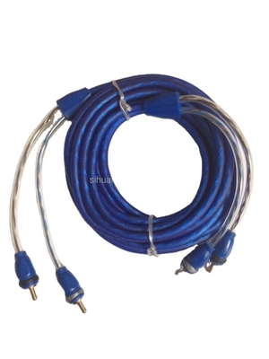 Ελαφρύ καλώδιο RCA χαλκού PVC Jacket με OFC Conductor σε κάθε χρώμα