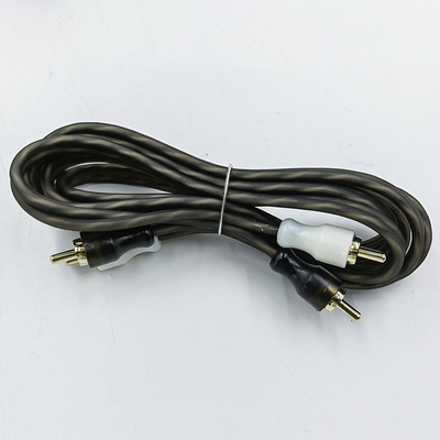 Ελαφρύ καλώδιο RCA χαλκού PVC Jacket με OFC Conductor σε κάθε χρώμα