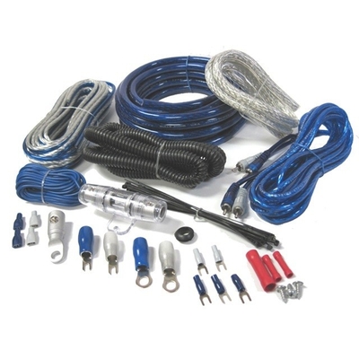 Φόρμα PVC 0 4 8 10awg Gauge Auto Car Amp Amplifier Wiring Kit με RCA συνδετήρα