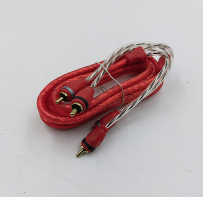 Ελαφρύ καλώδιο RCA χαλκού PVC Jacket με OFC Conductor σε κάθε χρώμα