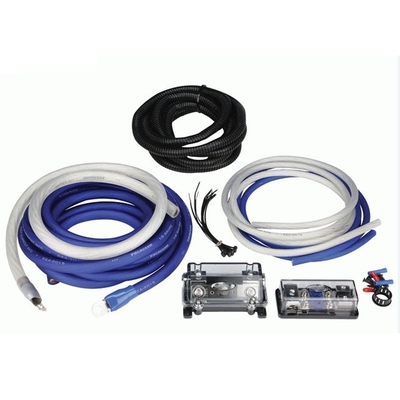 Φόρμα PVC 0 4 8 10awg Gauge Auto Car Amp Amplifier Wiring Kit με RCA συνδετήρα
