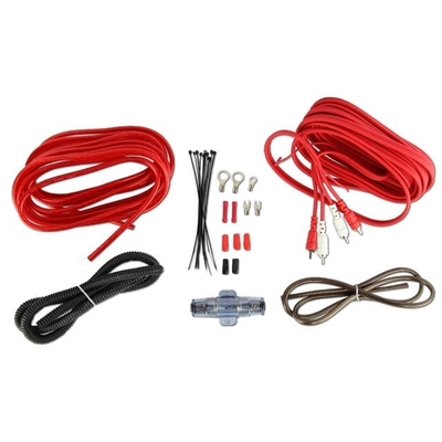 Φόρμα PVC 0 4 8 10awg Gauge Auto Car Amp Amplifier Wiring Kit με RCA συνδετήρα