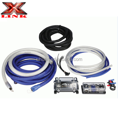0 2 4 8 Gauge Sub Car Audio Amplifier Wiring Kit 1500 2500 3000 Watt με υλικά