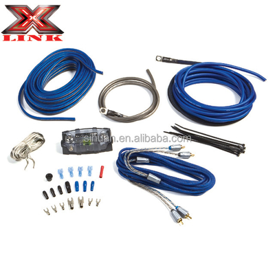 0 2 4 8 Gauge Sub Car Audio Amplifier Wiring Kit 1500 2500 3000 Watt με υλικά