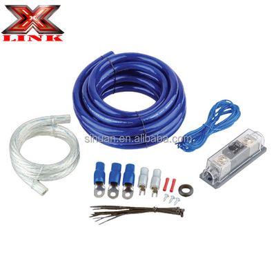 0 2 4 8 Gauge Sub Car Audio Amplifier Wiring Kit 1500 2500 3000 Watt με υλικά