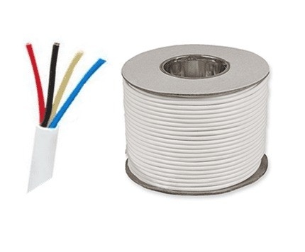 PVC μονωμένο χαλκό πολυπυρήνα 4 πυρήνες 24AWG καλώδιο συναγερμού πυρκαγιάς για συστήματα ασφαλείας