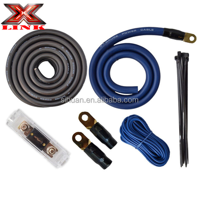 Ελαφρύ PVC Jacket 4 Gauge Amp Συσκευή καλωδίωσης για εξατομικευμένες απαιτήσεις