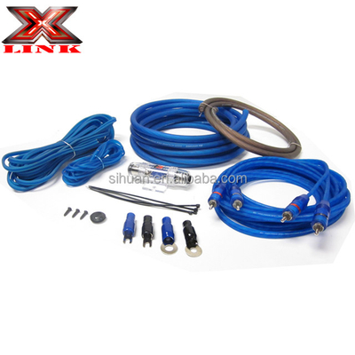 Ελαφρύ PVC Jacket 4 Gauge Amp Συσκευή καλωδίωσης για εξατομικευμένες απαιτήσεις