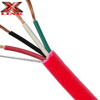 2*1,5mm καλώδιο συναγερμού πυρκαγιάς από καουτσούκ πυριτίου για αξιόπιστη ανίχνευση πυρκαγιάς