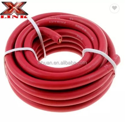 10mm 10 Gauge Αυτοκινητοβιομηχανικό ηλεκτρικό καλώδιο καλωδίου με αναψυγμένο αγωγό χαλκού