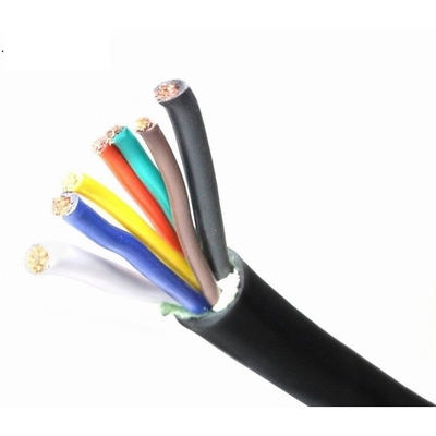 Διοδηγός χαλκού 12V 36V Max 14 Gauge 7 Way Extension RV Trailer Wire Cable