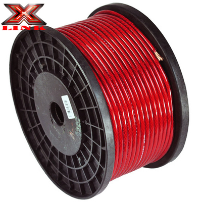Ελαφρύς PVC Jacket 20mm2 35mm2 50mm2 16mm2 10mm2 Αρνητικό καλώδιο ηλεκτρικής ενέργειας για αυτοκινητόφωνο