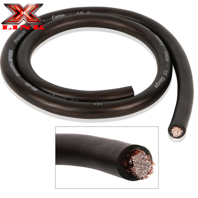 Ελαφρύς PVC Jacket 20mm2 35mm2 50mm2 16mm2 10mm2 Αρνητικό καλώδιο ηλεκτρικής ενέργειας για αυτοκινητόφωνο