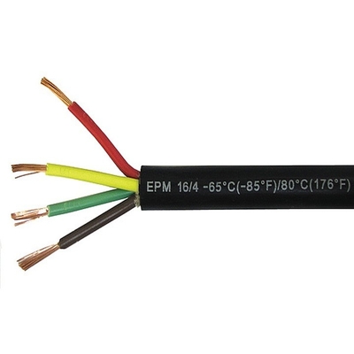 Διοδηγός χαλκού 12V 36V Max 14 Gauge 7 Way Extension RV Trailer Wire Cable