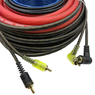 Απομονωμένο PVC 8AWG Συσκευές καλωδίων ενισχυτή ήχου αυτοκινήτου με αξεσουάρ σε προσιτό κόστος