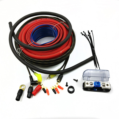 Απομονωμένο PVC 8AWG Συσκευές καλωδίων ενισχυτή ήχου αυτοκινήτου με αξεσουάρ σε προσιτό κόστος
