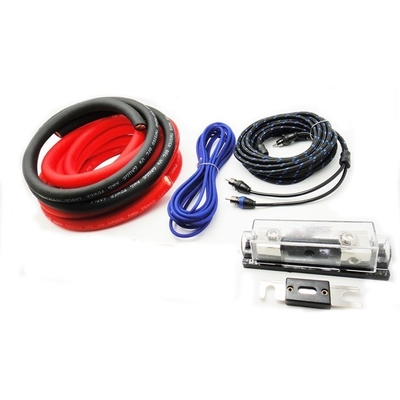 4awg Amp Installation Cable Kit 2500W Car Audio Cables Kit με γυμνό αγωγό χαλκού