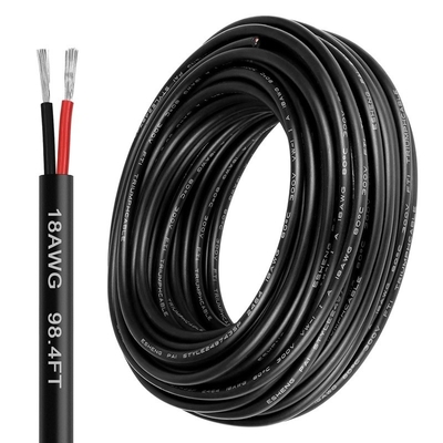 18AWG 2 Διοδηγός 20AWG 3 Διοδηγός Ηλεκτρικό σύρμα Επικεφαλιδωμένο PVC Κουτίσματος Χαλκού