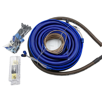 Ομιλητής CCA/OFC Copper Wire 4/8 Gauge Car Amp Wiring Kit για βελτιωμένη μεταφορά σήματος