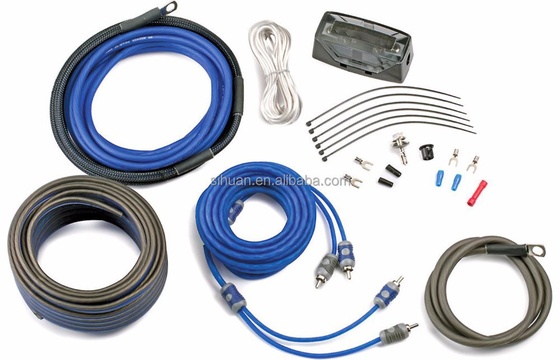 Ομιλητής CCA/OFC Copper Wire 4/8 Gauge Car Amp Wiring Kit για βελτιωμένη μεταφορά σήματος