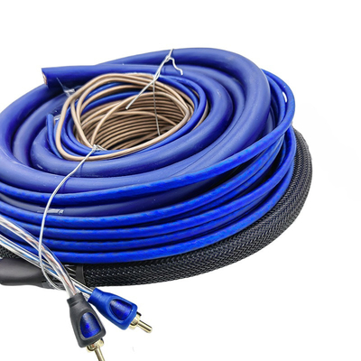 Ομιλητής CCA/OFC Copper Wire 4/8 Gauge Car Amp Wiring Kit για βελτιωμένη μεταφορά σήματος