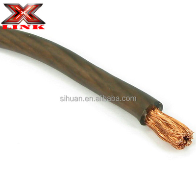 Ελαφρύ PVC Jacket Χαμηλής τάσης Αυτοκίνητα 0 2 4 6 8 AWG Γυμναστικό υλικό PVC Αυτοκινητοκίνητο Ακουστικό Subwoofer Αυταγωγός ισχύος