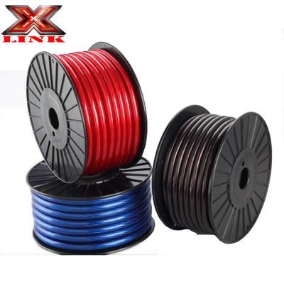 0 Gauge Car Audio Amplifier Power Cable με ανθεκτικό PVC Jacket και χαλκό αγωγό