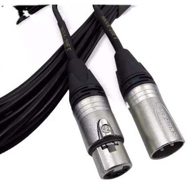 1/4 ιντσών Audio XLR Instrument Cable ευθεία προς δεξιά γωνία για Bass Electric Guitar