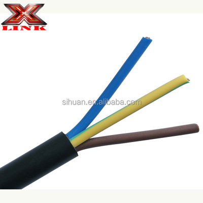 14AWG 16AWG 2.5mm 1.5mm 3 2 Κεντρικό ηλεκτρικό καλώδιο χαλκού με μόνωση PVC