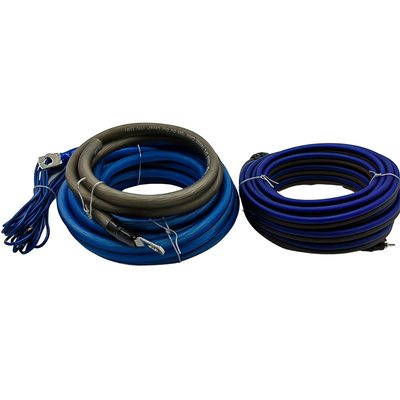 5.2m PVC Jacket High End 1/0 4 8 AWG Gauge Συσκευή καλωδίωσης αυτοκινητοβιομηχανικών ενισχυτών για συστήματα ήχου αυτοκινήτων