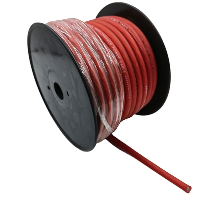 Καλώδιο τροφοδοσίας ήχου αυτοκινήτου 1/0 AWG GA Gauge Ευέλικτο διαφανές μπουφάν PVC για το έδαφος αυτοκινήτου