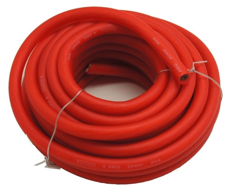 Ελαφρύ PVC Jacket Αυτοκινητοφωνικό 2/0 Gauge/awg Amp Power Ground Cable Wire 50mm 35mm 20mm 16mm
