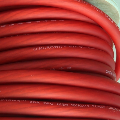 Ελαφρύ PVC Jacket Αυτοκινητοφωνικό 2/0 Gauge/awg Amp Power Ground Cable Wire 50mm 35mm 20mm 16mm