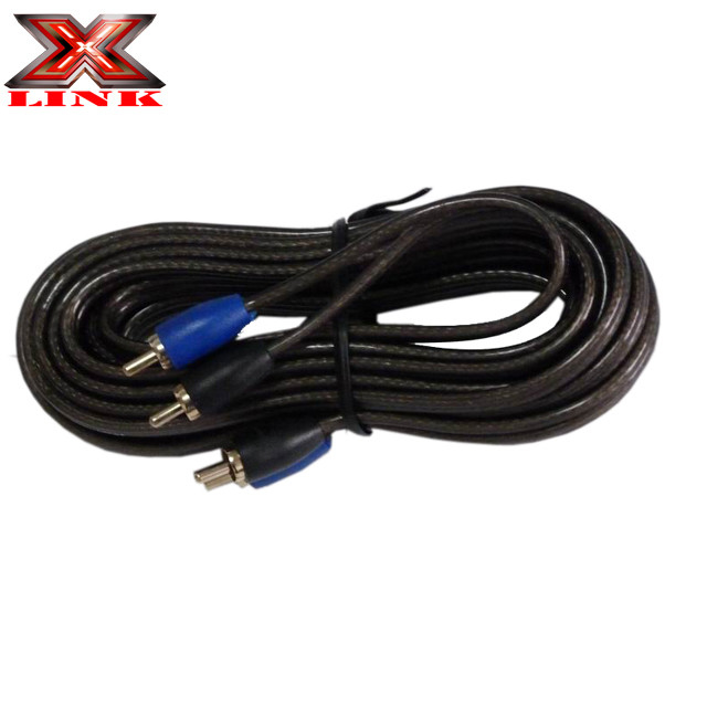 Αυτο RCA Audio Cable Y Adapter 0ft Προστατευμένα καλώδια RCA με υλικό μόνωσης PVC