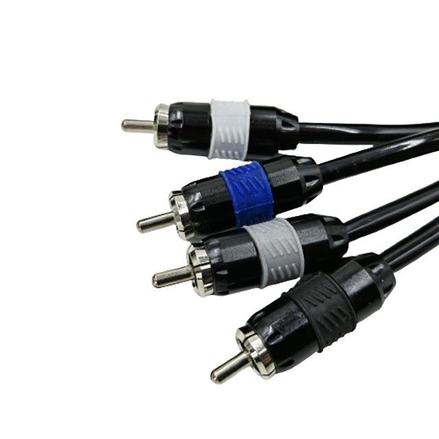 Ελαφρύ καλώδιο RCA χαλκού PVC Jacket με OFC Conductor σε κάθε χρώμα
