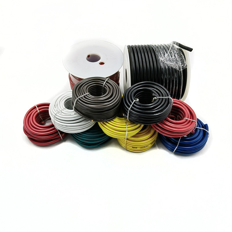 10 12 14 16 18 AWG Gauge GA Αυτοκινητοβιομηχανία Πρωταρχικό σύρμα Ηλεκτρικό καλώδιο με PVC Jacket