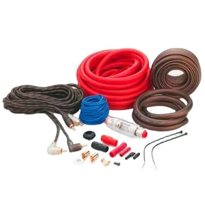 Δείγμα 0 4 8 10 AWG Gauge GA Αυτοκινητοκίνητο Ακουστικό ενισχυτή Συσκευή καλωδίωσης Καλώδιο τροφοδοσίας