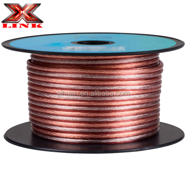 Χρυσός σύνδεσμος 16 Gauge AWG καλώδιο ομιλητή για μη προστατευμένα ηχητικά συστήματα
