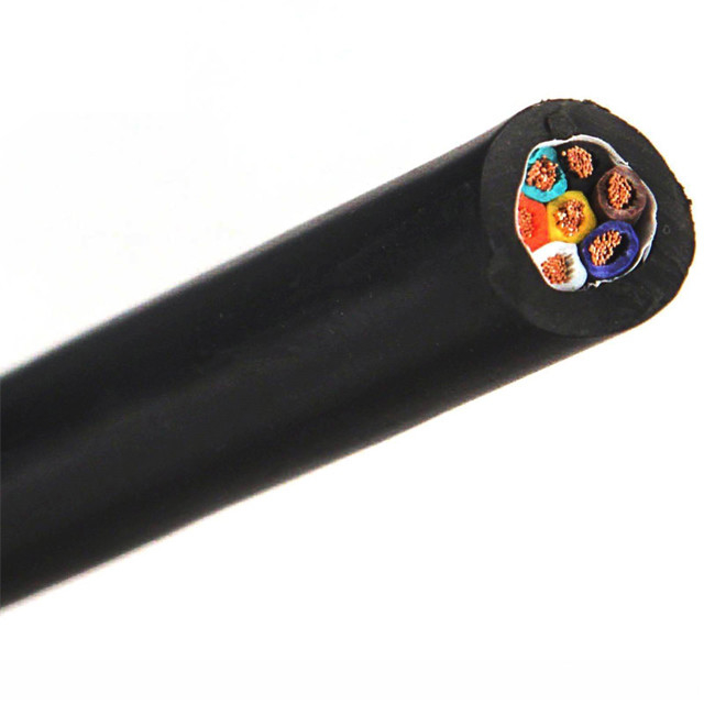 Διοδηγός χαλκού 12V 36V Max 14 Gauge 7 Way Extension RV Trailer Wire Cable