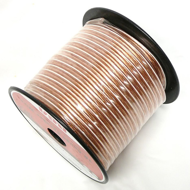 Χαλκό OFC Speaker Wire Cable με RCA Connector Type και προσαρμοσμένη εξωτερική διάμετρος