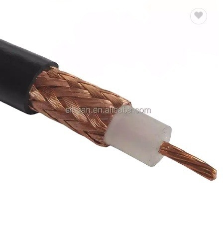 50 Ωμ Χαμηλή απώλεια Χάλκινος αγωγός RG213U UHF VHF