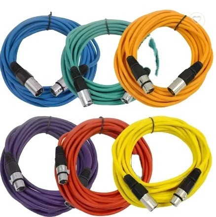 24AWG PVC Isolation XLR DMX Cable για μικροφώνους, ραδιοφωνικούς σταθμούς και συστήματα ηχεία